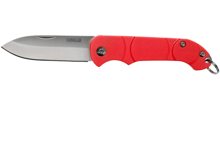 Туристический складной нож Ontario OKC Traveler drop point Red (8901RED) AE-1758 - изображение 1