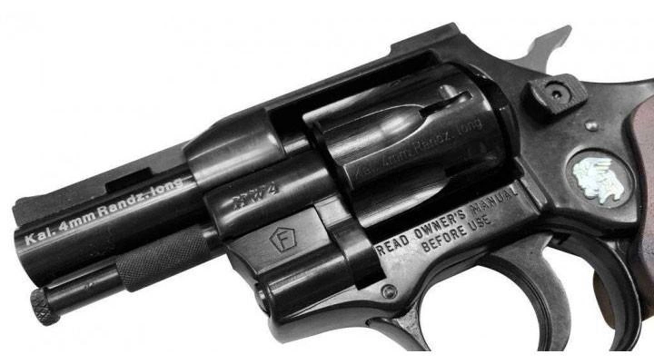 Револьвер под патрон Флобера Weihrauch HW4 2,5" - изображение 2