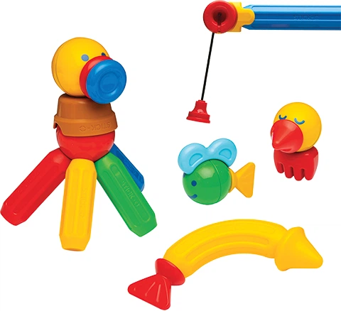Магнітний конструктор Stick-O Рибалка 26 елементів (005-902006) - зображення 4