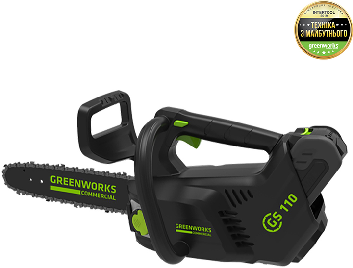 Акумуляторна ланцюгова пила Greenworks GD40TCS (2003807) – купити ...