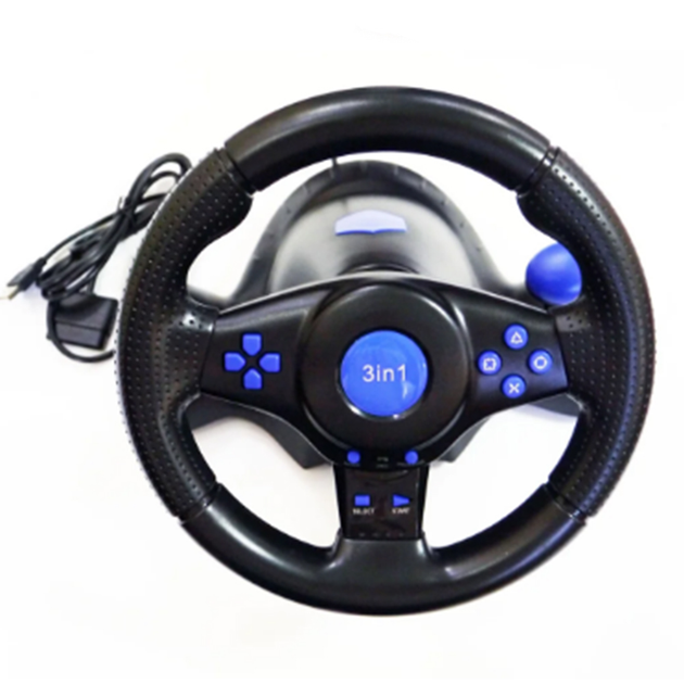 Игровой руль с педалями Vibration Steering Wheel FT-093 – фото, отзывы ...