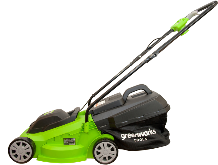 Газонокосилка электрическая Greenworks GLM1232 (2502207) - изображение 1
