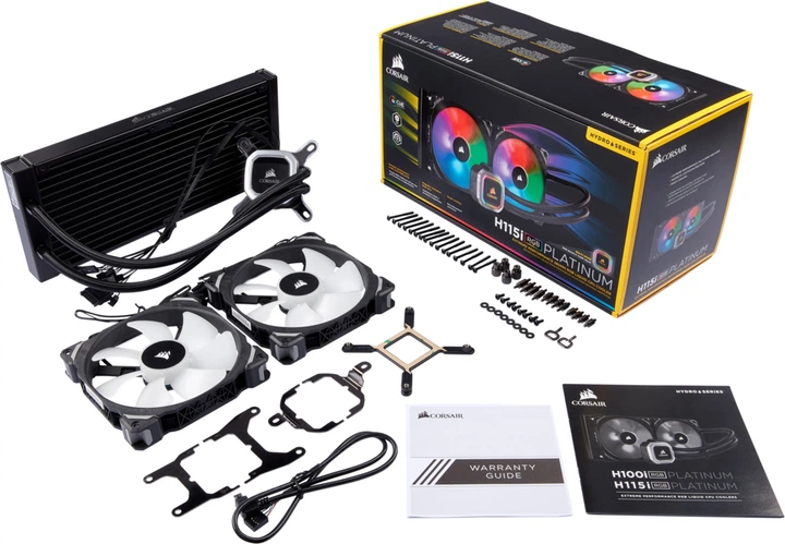 Система жидкостного охлаждения Corsair Hydro H115i RGB Platinum