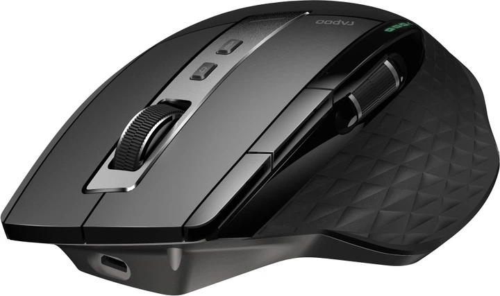 Mysz Rapoo MT750S Wireless/Bluetooth Black (6940056186706) - obraz 2