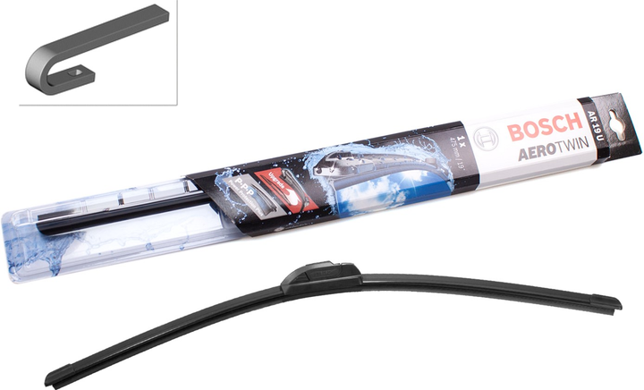 Щітка склоочисника безкаркасна Bosch AeroTwin Retrofit 19\