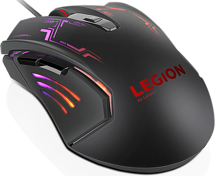 Мышь Lenovo Legion M200 RGB Gaming Mouse USB Black (GX30P93886) – фото ...