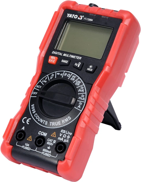 Мультиметр цифровий YATO YT-73094 - зображення 2