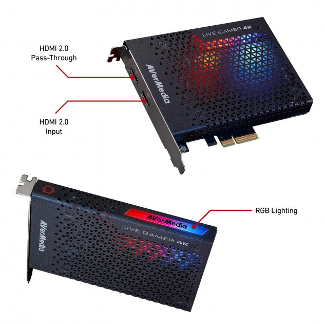 Пристрій відеозахоплення AverMedia Live Gamer 4K (GC573) – фото
