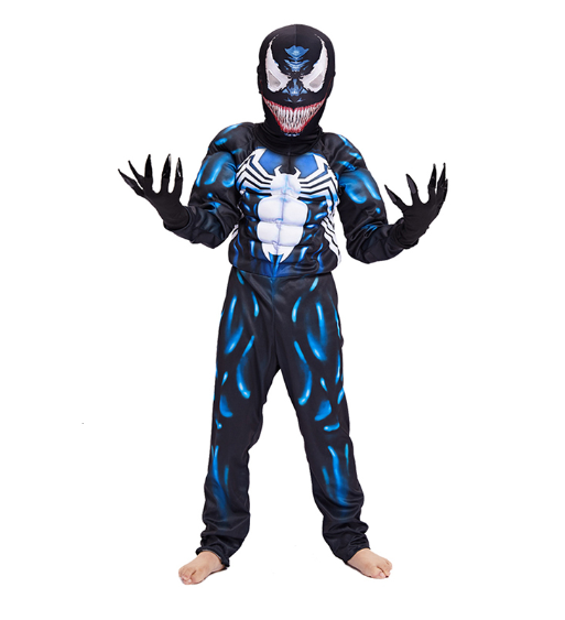 Костюм дитячий Віднем ( S 115-122 см) об'ємний дитячий VENOM Симбіот V-Toy - Фото 1 Костюм дитячий Віднем ( S 115-122 см) об'ємний дитячий VENOM Симбіот V-Toy - зображення 1