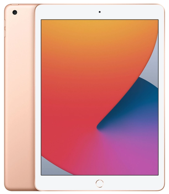 Планшет Apple iPad 10.2" Wi-Fi 128GB Gold 2020 (MYLF2RK/A) - изображение 1