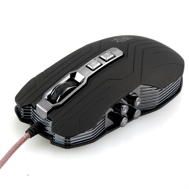 Мышь игровая Jason JS-X9 Brown 9D оптическая 2400DPI "дышашяя" 4х цветная LED подсветка - изображение 1