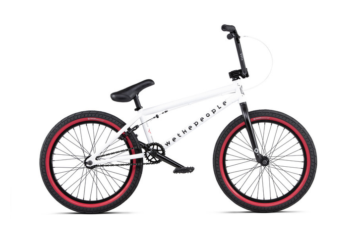 Matt sales white bmx