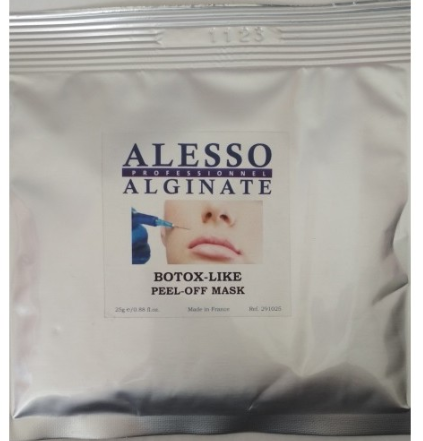 Маска для обличчя Alesso Botox з ефектом ботоксу омолоджувальна 25 г (3273629291174)