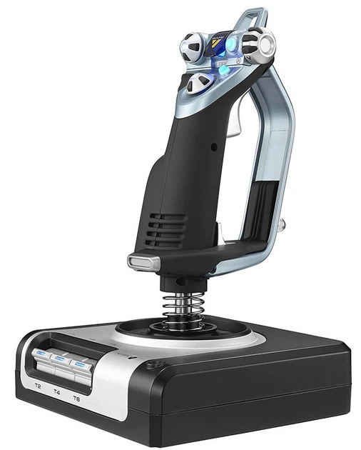 Контролер для ігрових симуляторів Logitech G Saitek X52 Flight Control System (945-000006) - зображення 4