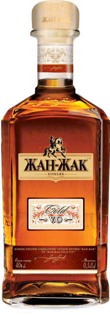 Бренди Жан-Жак V.O. 0.5 л 40% (4820073560050) - изображение 1