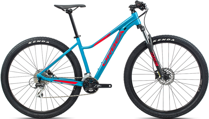 Акція на Велосипед Orbea MX50 ENT 27 M 2021 Blue Bondi — Bright Red від Rozetka