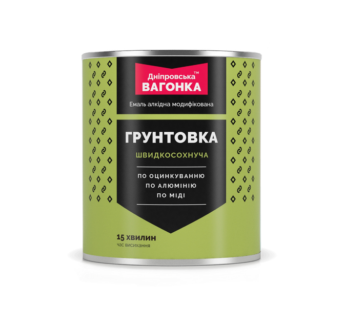 Грунтовка быстросохнущая Днепровская вагонка черный (1кг) - изображение 2