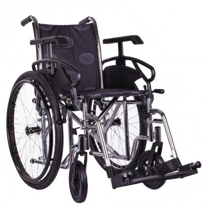 Инвалидная коляска OSD MILLENIUM III сиденье 45 см хром (OSD-STC3-45) - изображение 1