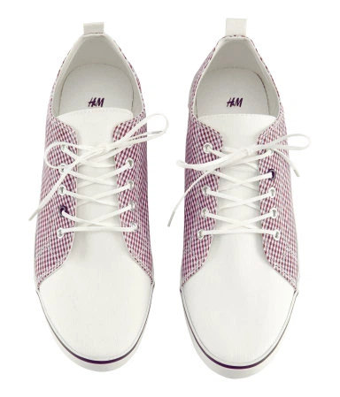 Кеди H&M чоловічі 42(стелька 28 см) світлі (82-2909) - изображение 1