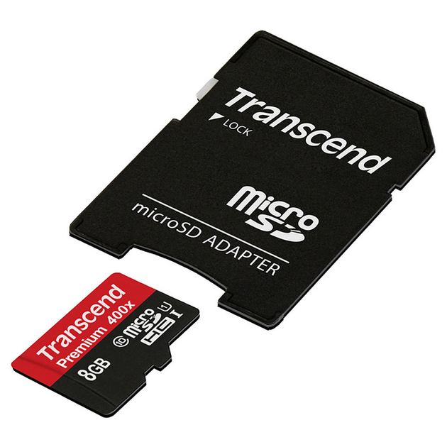 Карта памяти Transcend 8Gb microSDHC UHS-I (TS8GUSDU1) - изображение 2