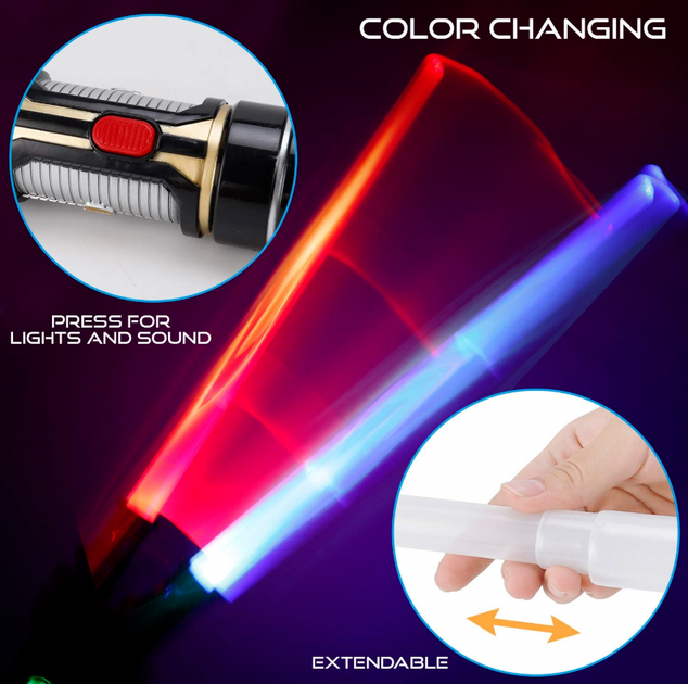 Световой Меч Звездные Войны световые и звуковые эффекты Star Wars Electronic Lightsaber Liberty Imports 8108-1A - Фото 7 Световой Меч Звездные Войны световые и звуковые эффекты Star Wars Electronic Lightsaber Liberty Imports 8108-1A - изображение 7