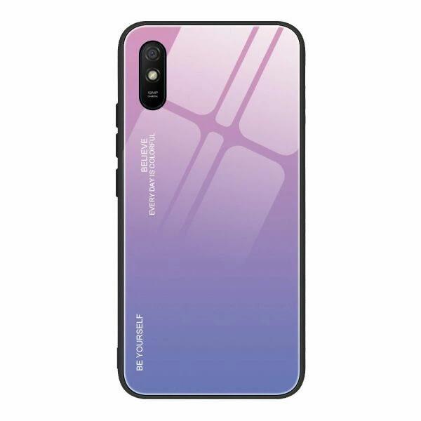Захисний чохол Deexe Gradient Color для Xiaomi Redmi 9A - Pink / Blue ...