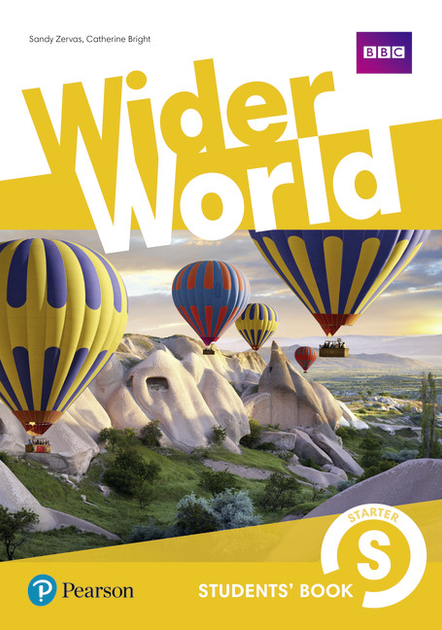 Книга Підручник Wider World Starter Students' book - Sandy
