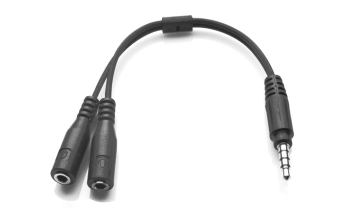Переходник для гарнитуры XoKo SC-005 Jack 2 x 3.5-мм jack F - 3.5-мм ...