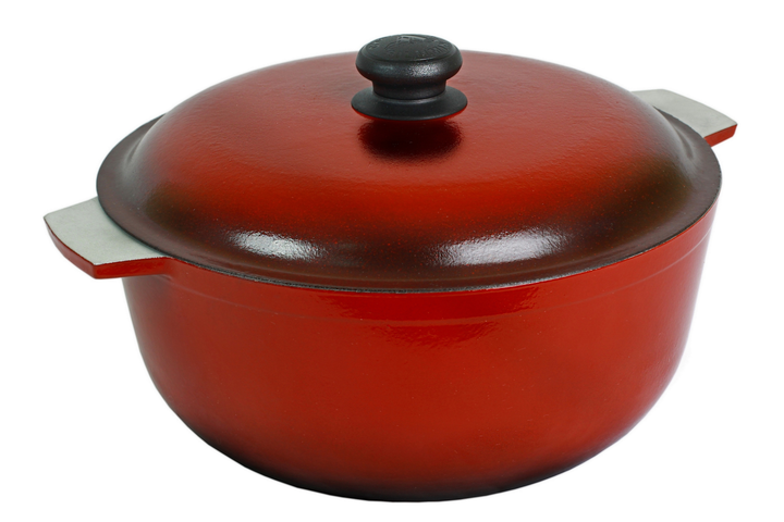 Кастрюля казан Силумин литой алюминиевый с крышкой 1,5 л Le Poelon ...