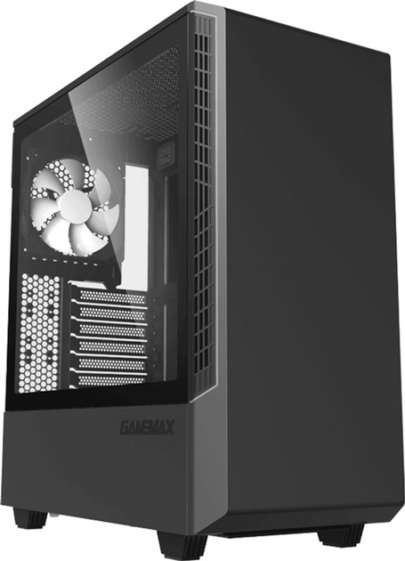 Корпус GameMax Panda Eco Black - зображення 1