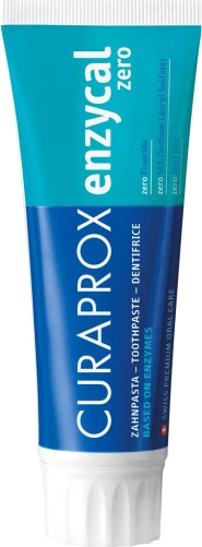 Зубная паста ферментная Curaprox Enzycal ZERO 75 мл (7612412422849