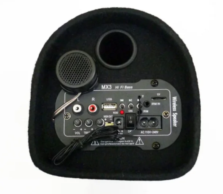 Активный сабвуфер в автомобиль ZPX ZX-6SUB 600Вт Car Speaker Subwoofer - изображение 2