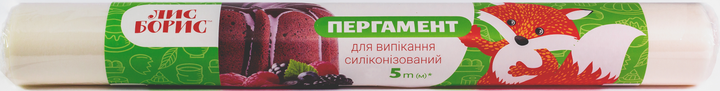 Упаковка пергаменту Лис Борис 28 см 5 м білий 5 шт. (4820199110306) - зображення 2