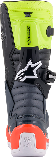 Мотоботи підліткові Alpinestars Tech 7S, 34, Чорний/Помаранчевий/Жовтий (719592) - изображение 7