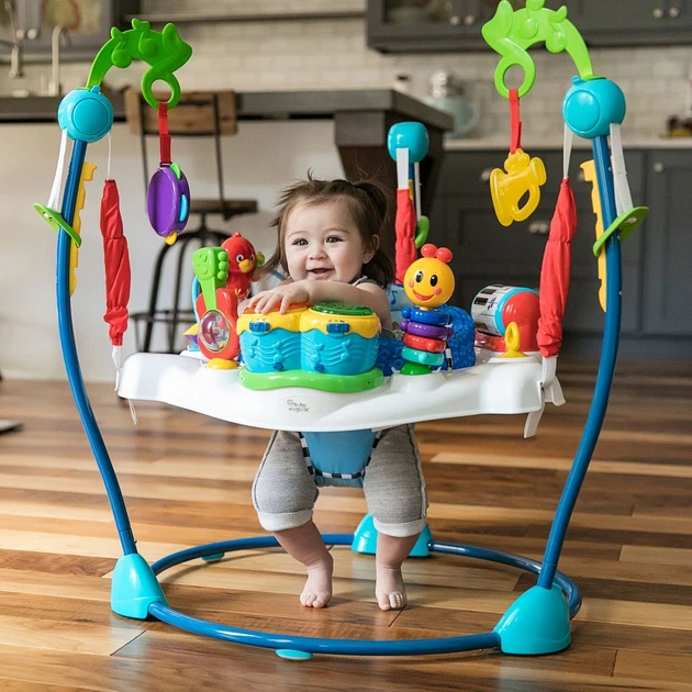 Розвивальний центр-стрибунці Baby Einstein Neighborhood Symphony (10504) (074451105041) - зображення 2