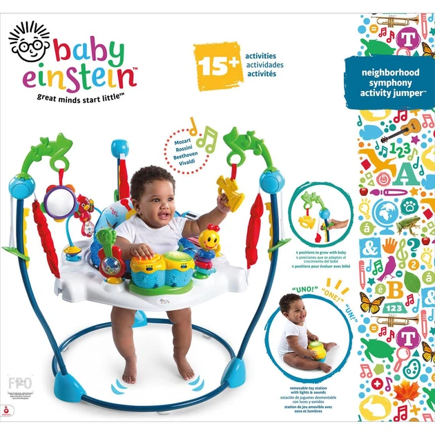 Розвивальний центр-стрибунці Baby Einstein Neighborhood Symphony (10504) (074451105041) - зображення 8