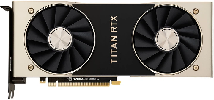 Nvidia PCI-Ex GeForce TITAN RTX 24GB GDDR6 (384bit) (1770/14000