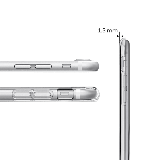 Прозрачный тонкий cиликоновый чехол Unique Covers на iPhone 8 Plus(1958 8 Plus) - изображение 2