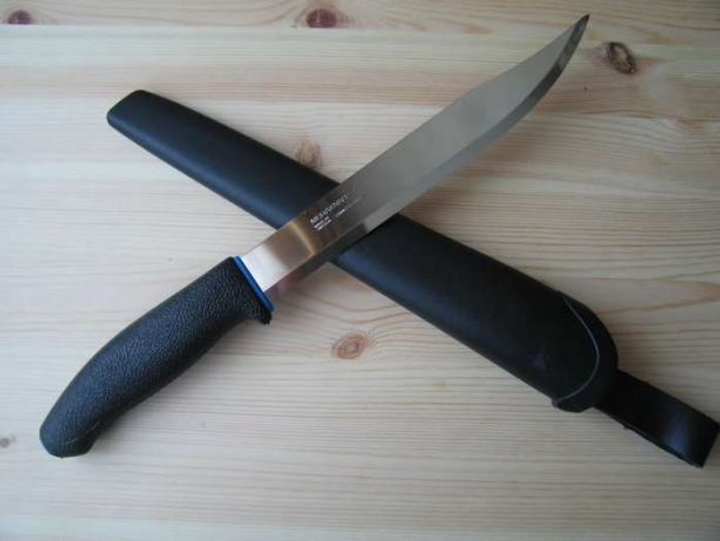 Туристический нож Morakniv 749, stainless steel (2305.00.75) - изображение 2
