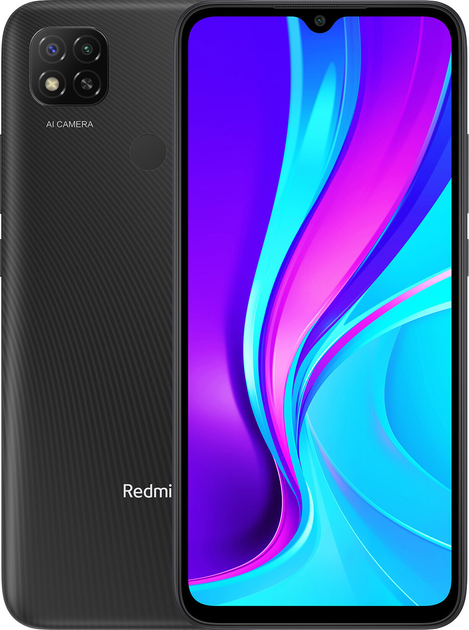 Мобильный телефон Xiaomi Redmi 9C 2/32GB Midnight Grey (Международная ...