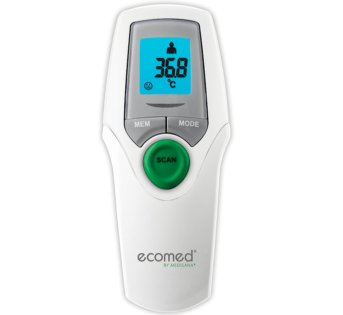 Бесконтактный инфракрасный Термометр Medisana Ecomed TM-65E - изображение 1