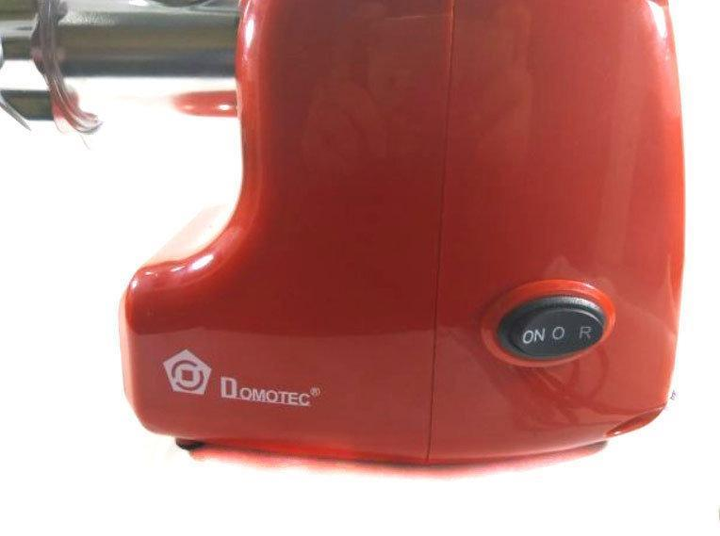 Електром'ясорубка Domotec MS 2017 Red - зображення 6