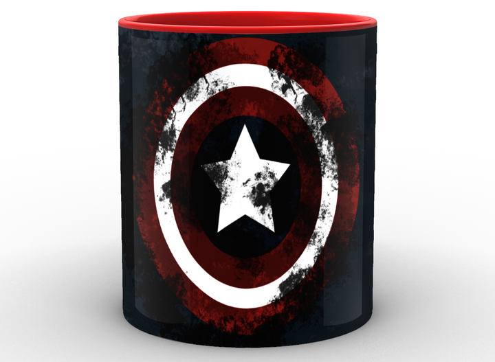 Кружка GeekLand Капитан Америка Captain America лого CA.02.015 - изображение 8