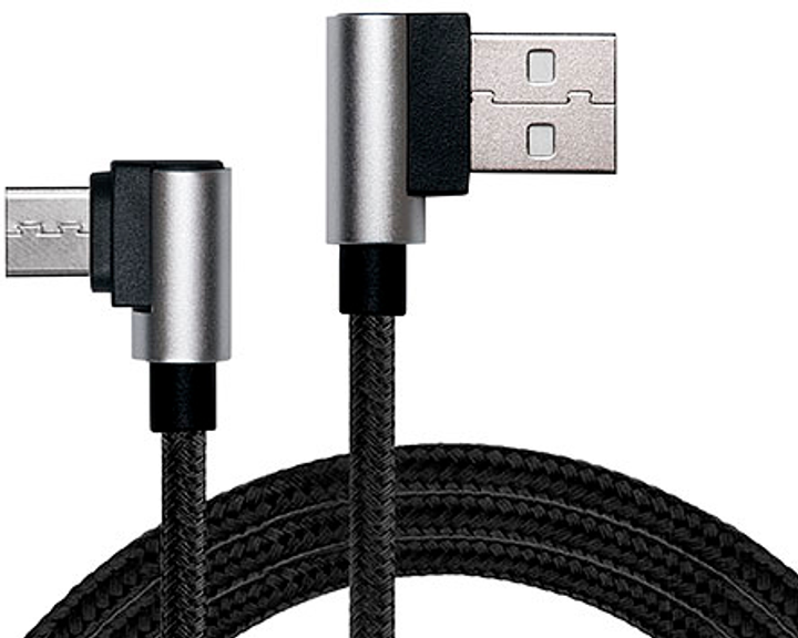 Кабель Real-El USB 2.0 Premium AM-Type C 1 м Black (EL123500032) - изображение 1