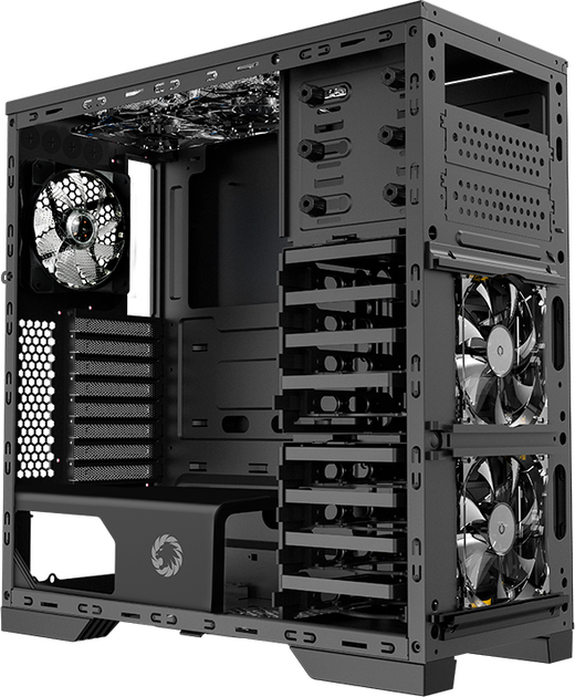 Корпус GameMax Dragon Knight Black - зображення 12