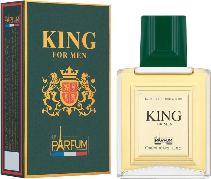 Туалетная вода для мужчин Paris Elysees King 100 мл (3454090610026 ...