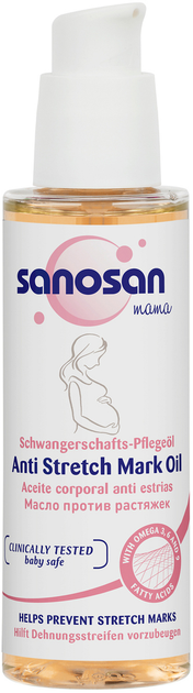 Масло от растяжек Sanosan Mama для беременных 100 мл (4003583207213 ...