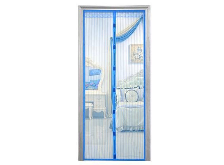 Антимоскитная сетка Magnetic Mesh на магнитах синяя – фото, отзывы ...