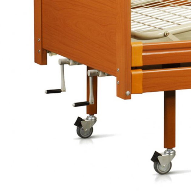 Медичне ліжко на колесах (3 секції), OSD-94 - зображення 2