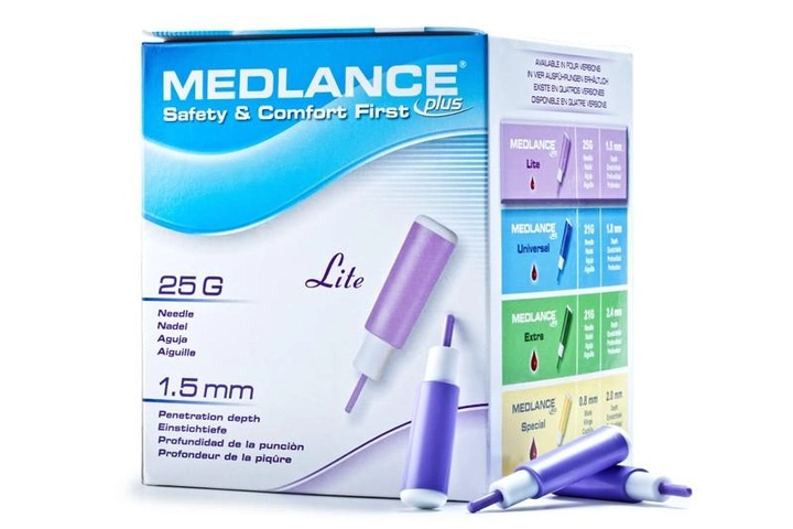 Ланцети автоматичні для (взяття) забору крові Medlance Медланс Плюс Легкий - зображення 1